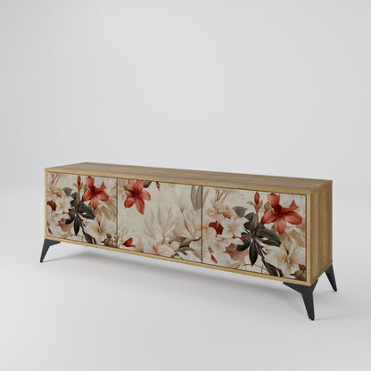 PETAL HARMONY Třídveřový TV stolek