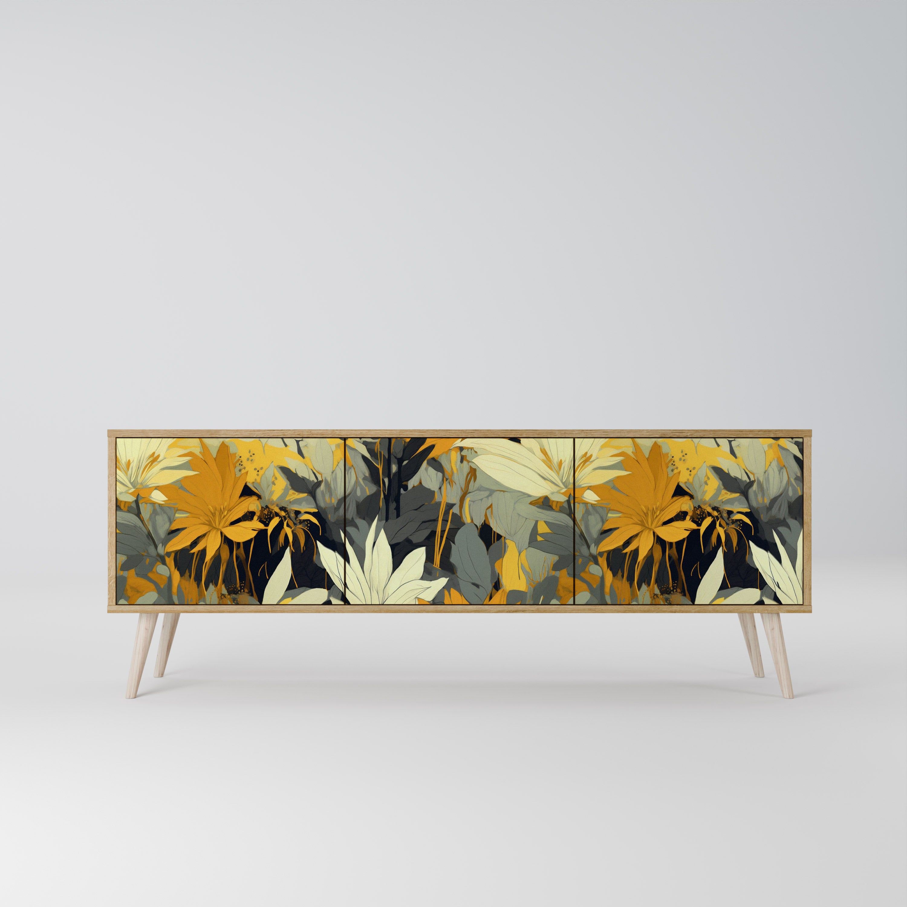 SUNKISSED LILY Třídveřový TV stolek