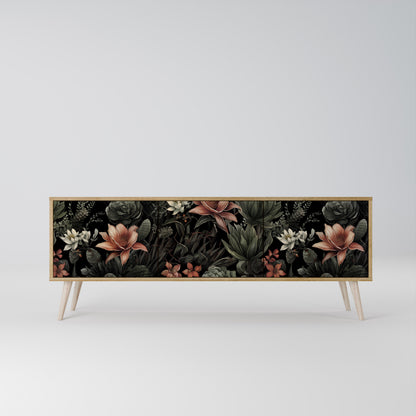 SECRET VERDURE Třídveřový TV stolek