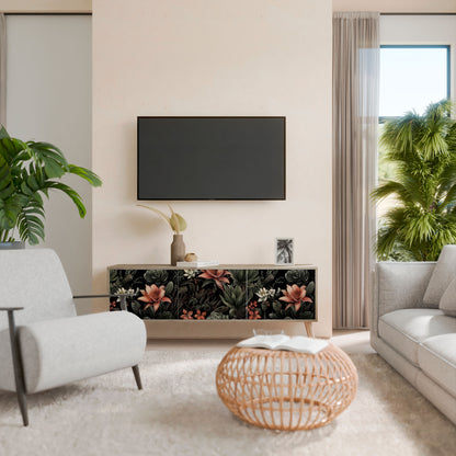 SECRET VERDURE Třídveřový TV stolek