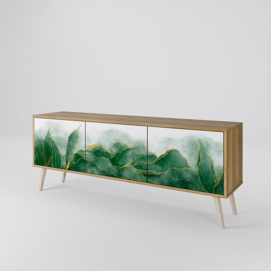 EXPENSIVE NATURE Třídveřový TV stolek