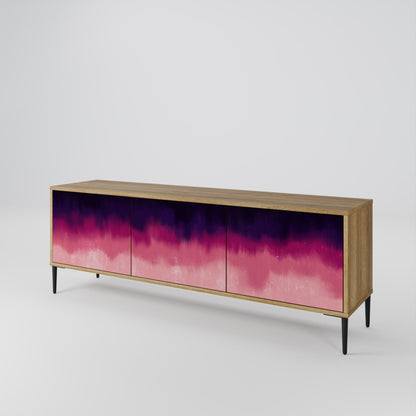 AURORA BOREALIS Třídveřový TV stolek