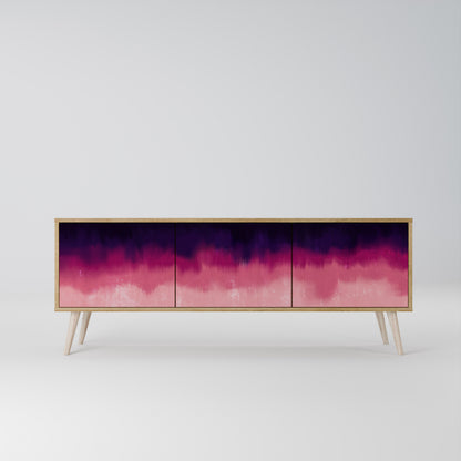 AURORA BOREALIS Třídveřový TV stolek