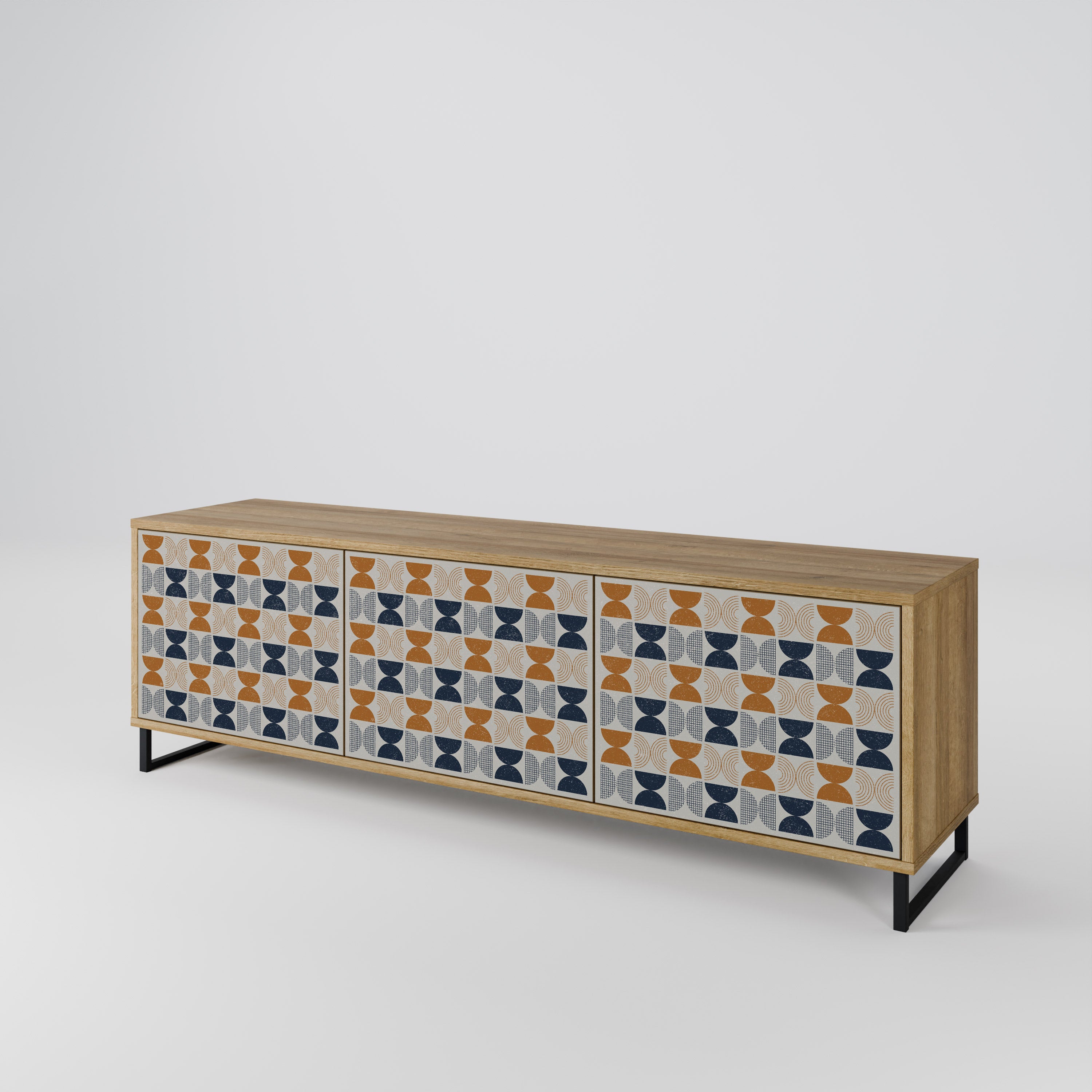 REFLECTION RANGE Třídveřový TV stolek