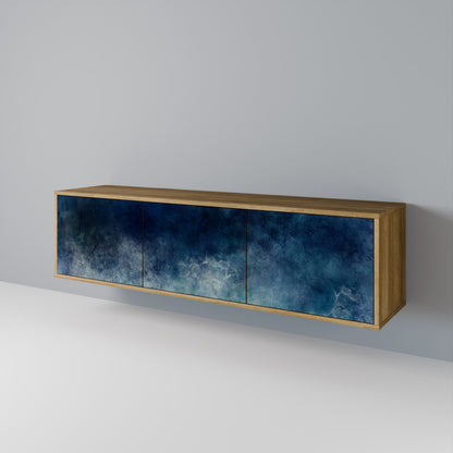 CELESTIAL FALL Třídveřový TV stolek