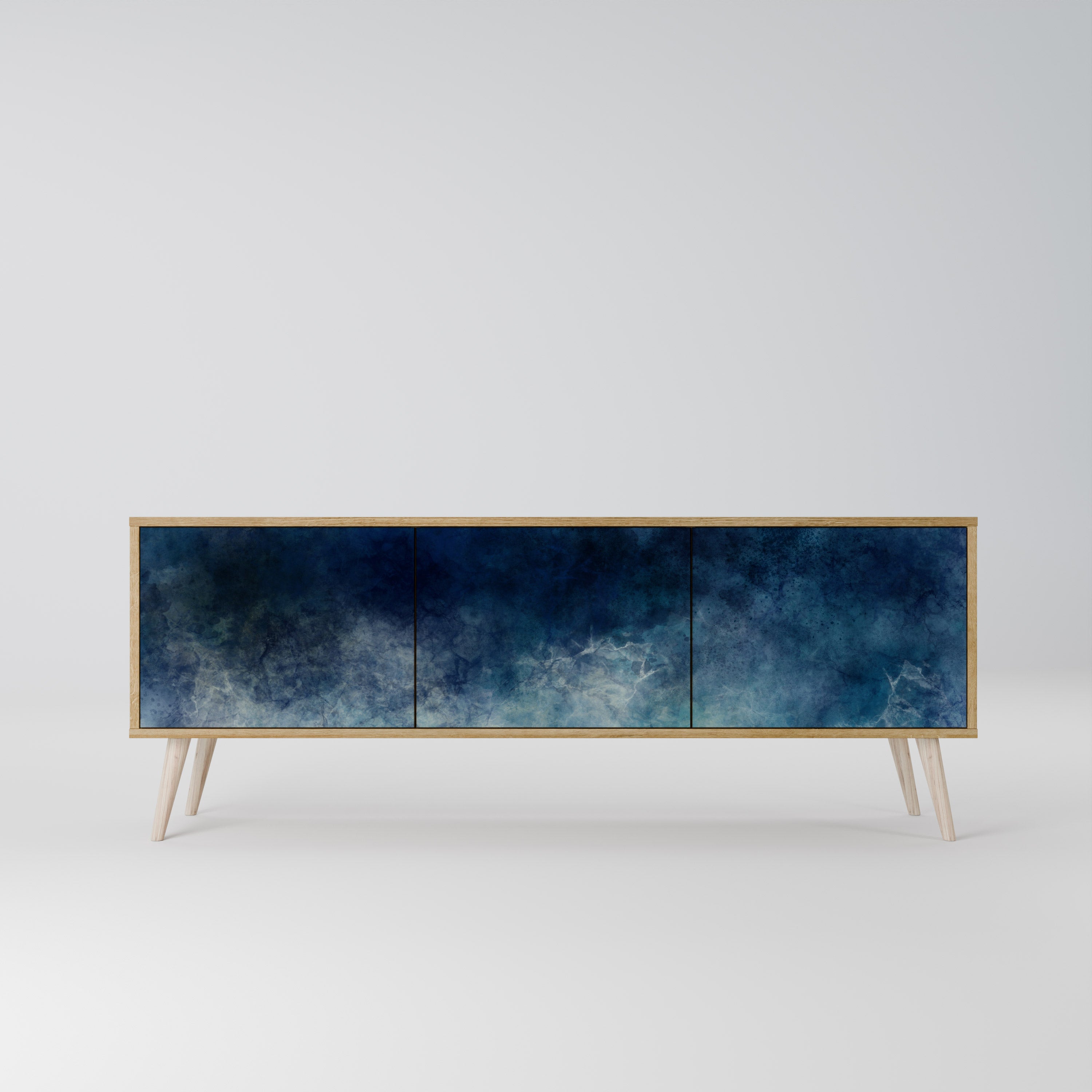 CELESTIAL FALL Třídveřový TV stolek