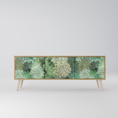 SUCCULENT CLUSTER Třídveřový TV stolek