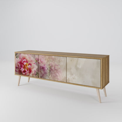 PEONY WHISPER Třídveřový TV stolek