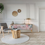 CHERRY BLOSSOM Třídveřový TV stolek