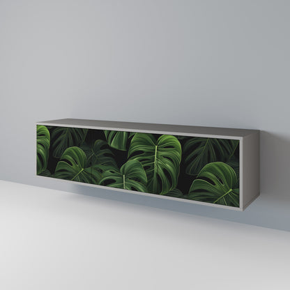 INFINITE MONSTERA Třídveřový TV stolek