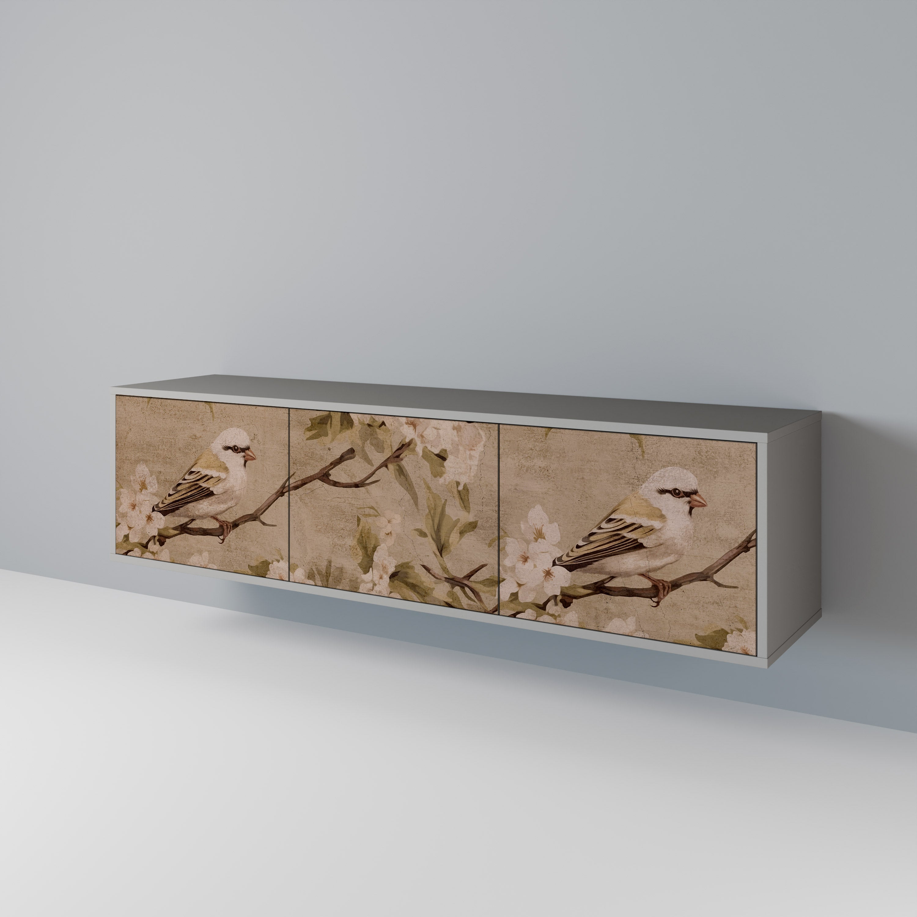 PETAL DISTINGUISH Třídveřový TV stolek