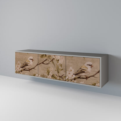 PETAL DISTINGUISH Třídveřový TV stolek