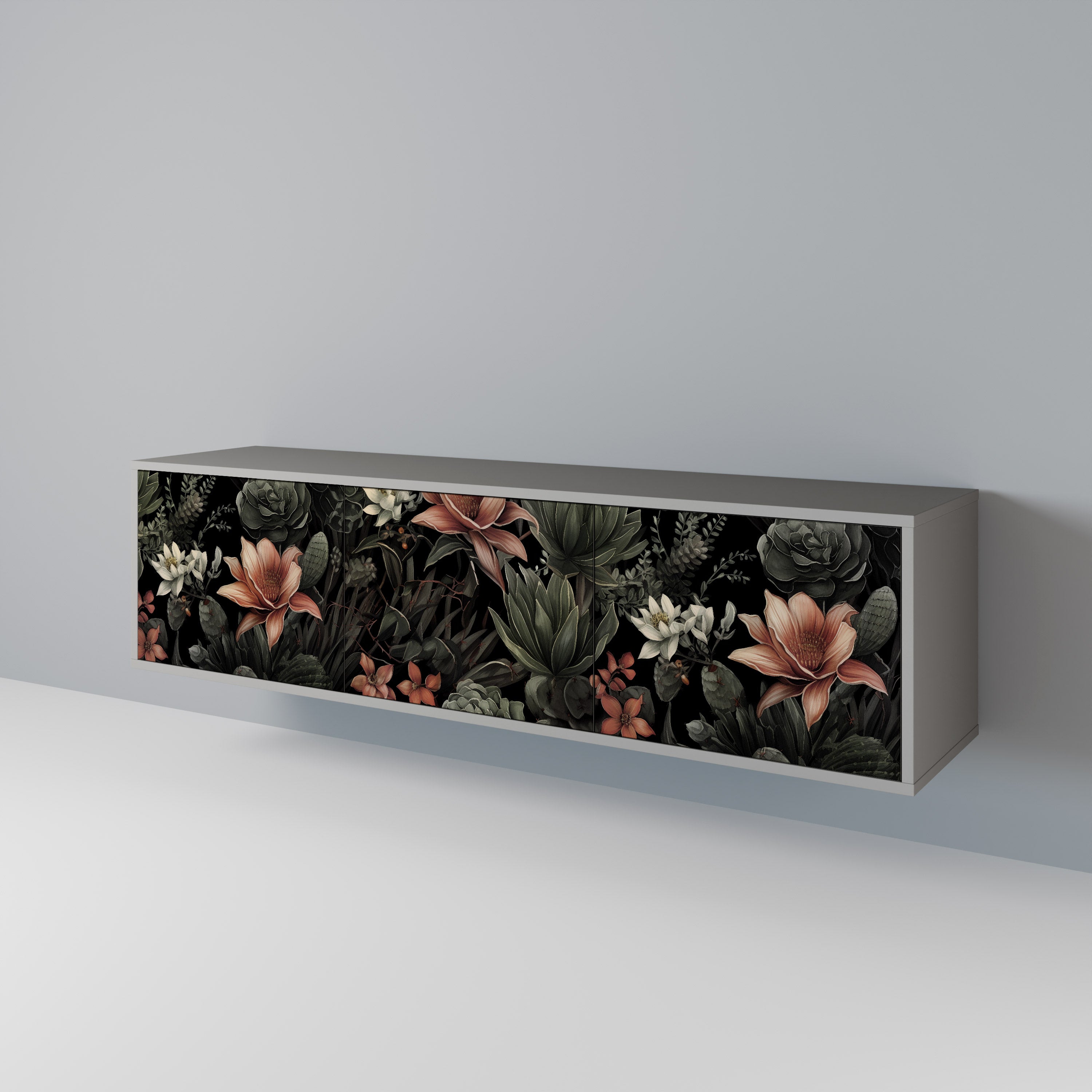 SECRET VERDURE Třídveřový TV stolek