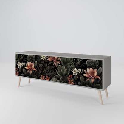 SECRET VERDURE Třídveřový TV stolek