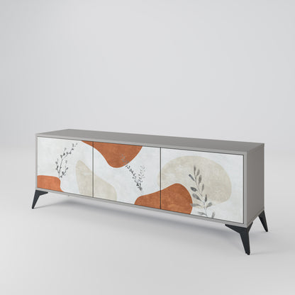 TRANQUIL TWIG Třídveřový TV stolek