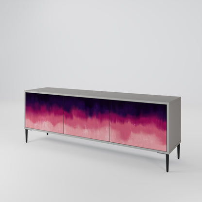 AURORA BOREALIS Třídveřový TV stolek