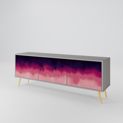 AURORA BOREALIS Třídveřový TV stolek
