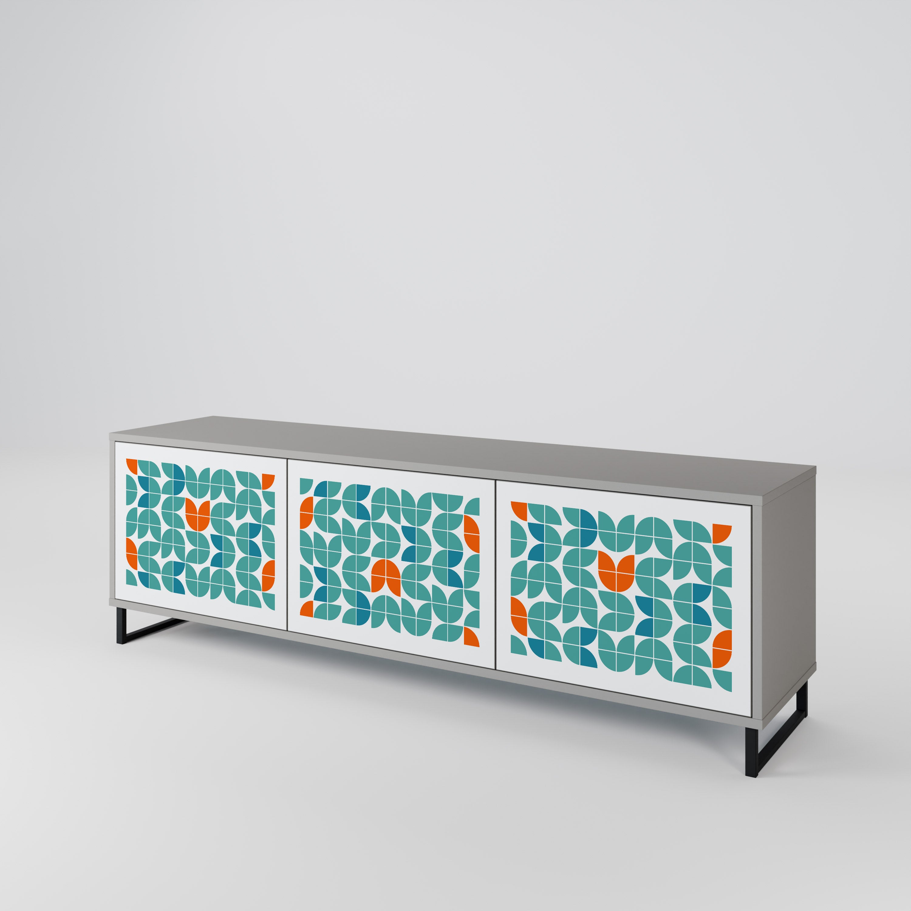 BE THE CHANGE 3-Door TV Cabinet