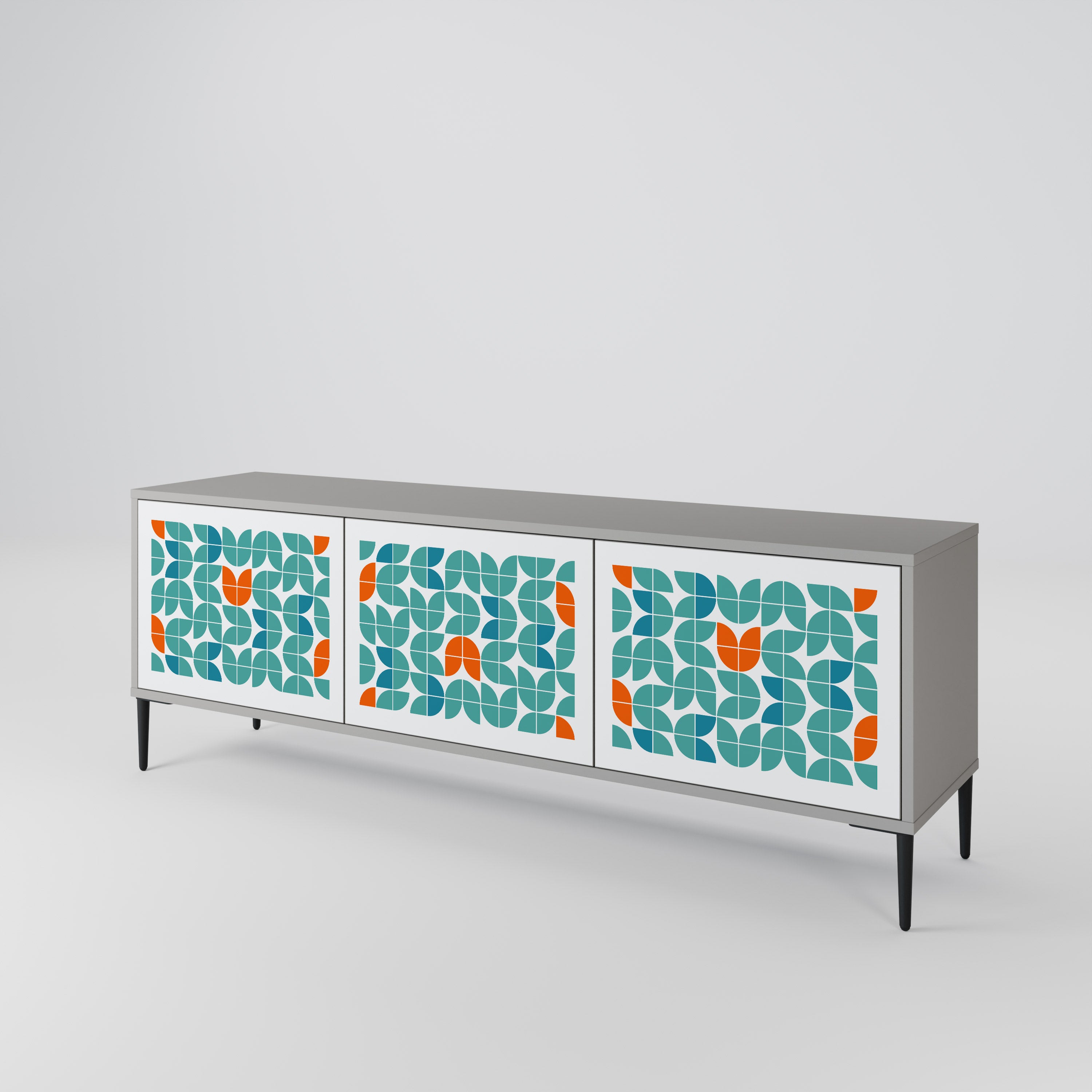 BE THE CHANGE 3-Door TV Cabinet