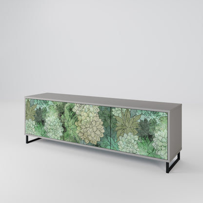 SUCCULENT CLUSTER Třídveřový TV stolek