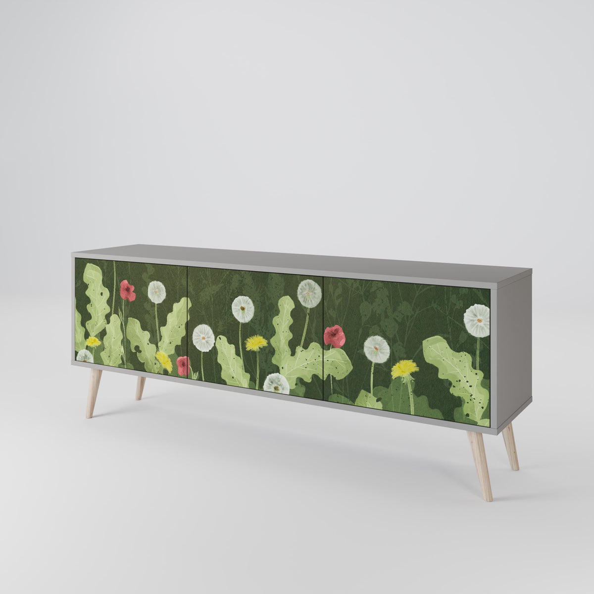 DANDELION AMUSE Třídveřový TV stolek