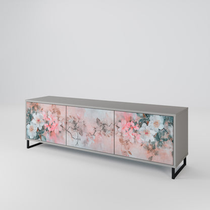CHERRY BLOSSOM Třídveřový TV stolek