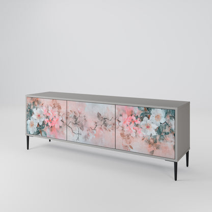 CHERRY BLOSSOM Třídveřový TV stolek