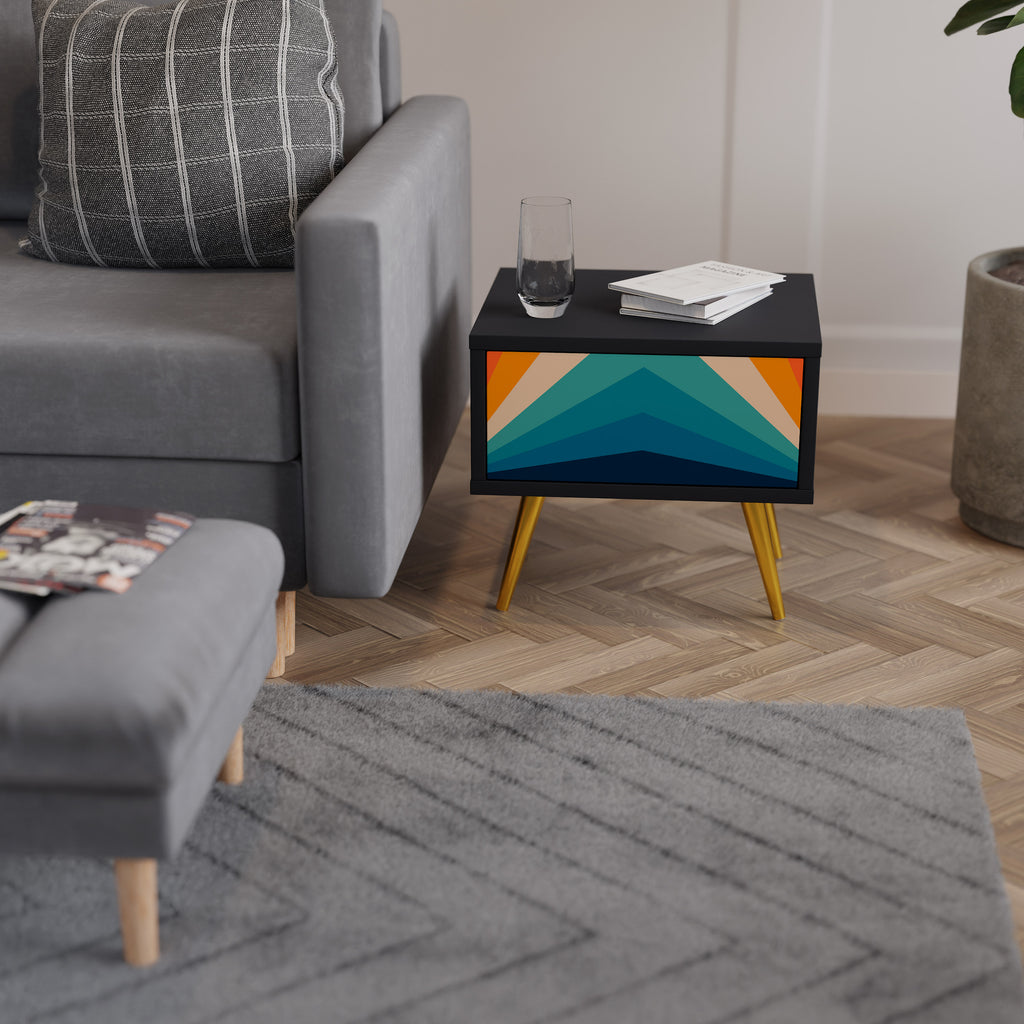 PRISM CONCUSSION Nightstand