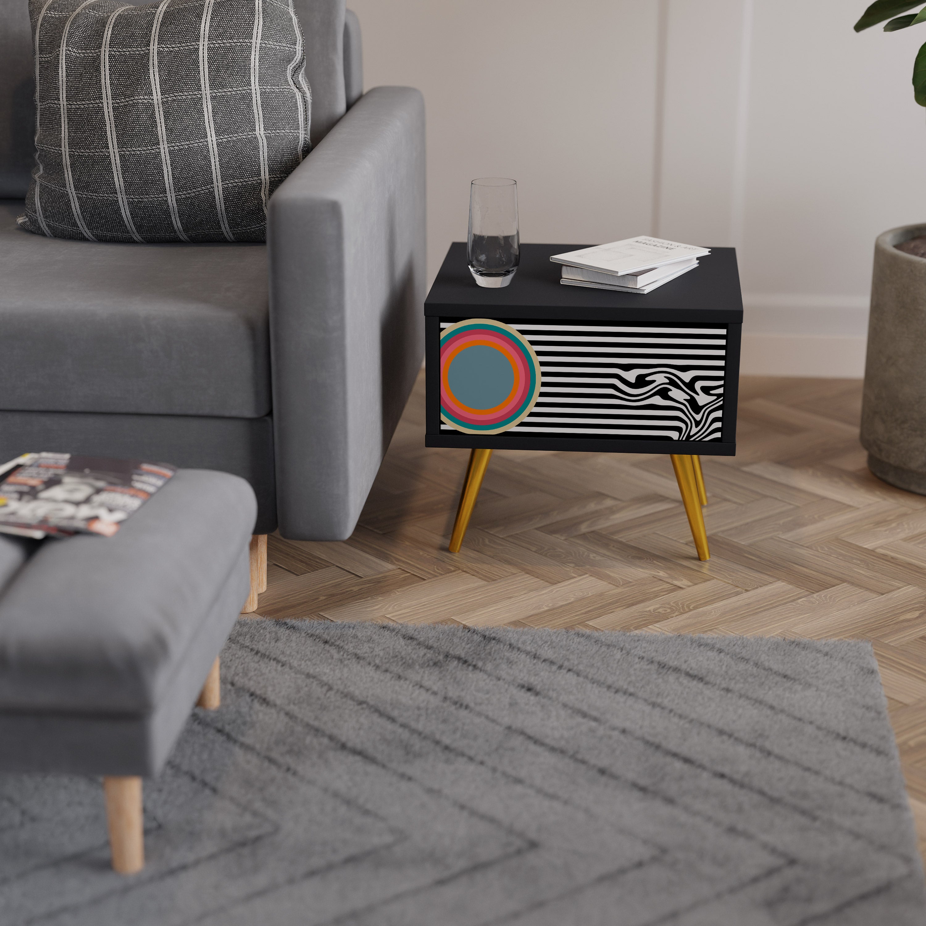 SPECTRA SHOWCASE Nightstand