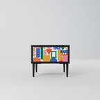 GEOMETRIC GLIMMER Nightstand