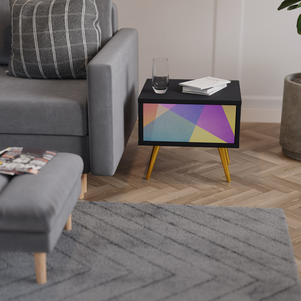 BRIGHT GEOMETRY Nightstand