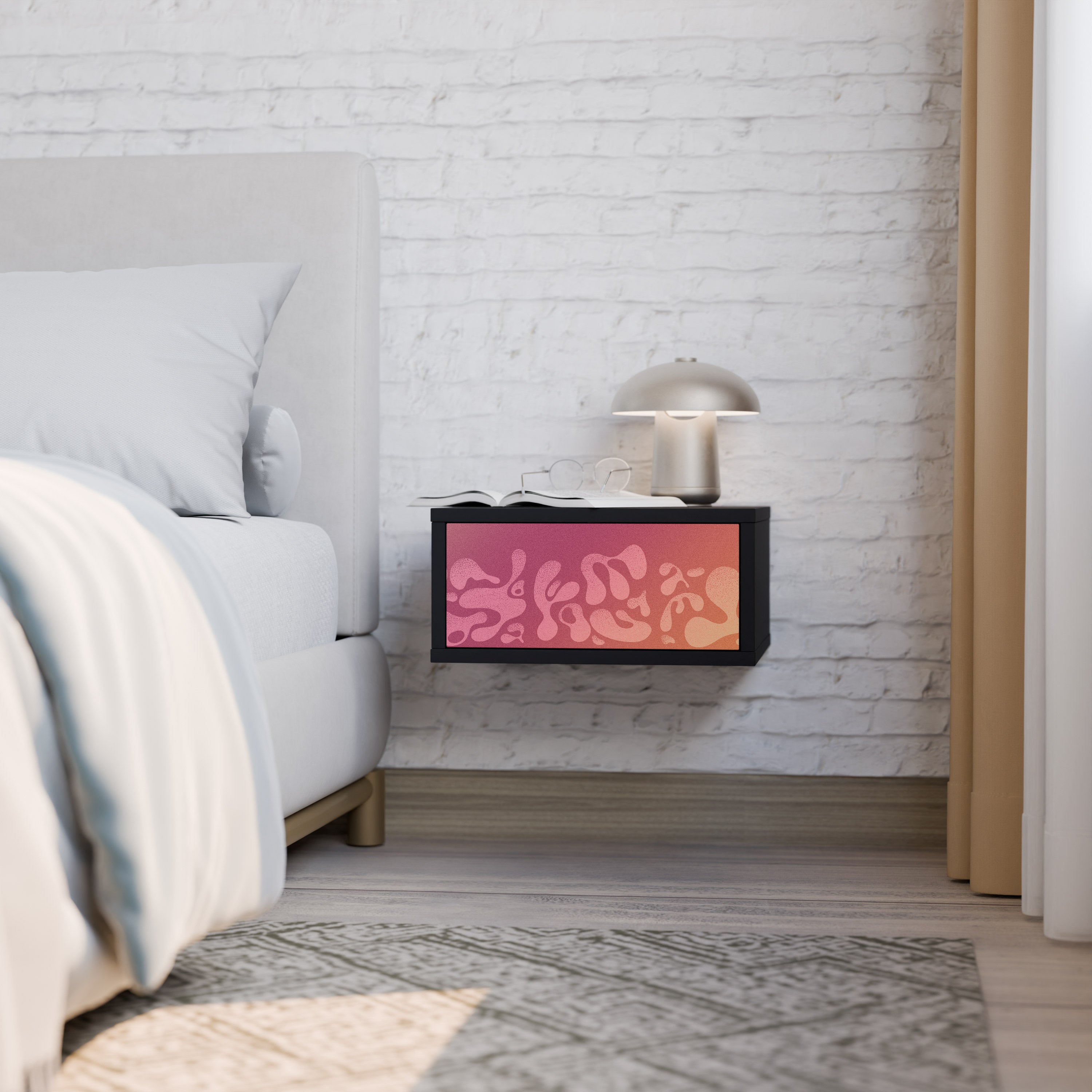 IRREGULAR PINK Noční stolek