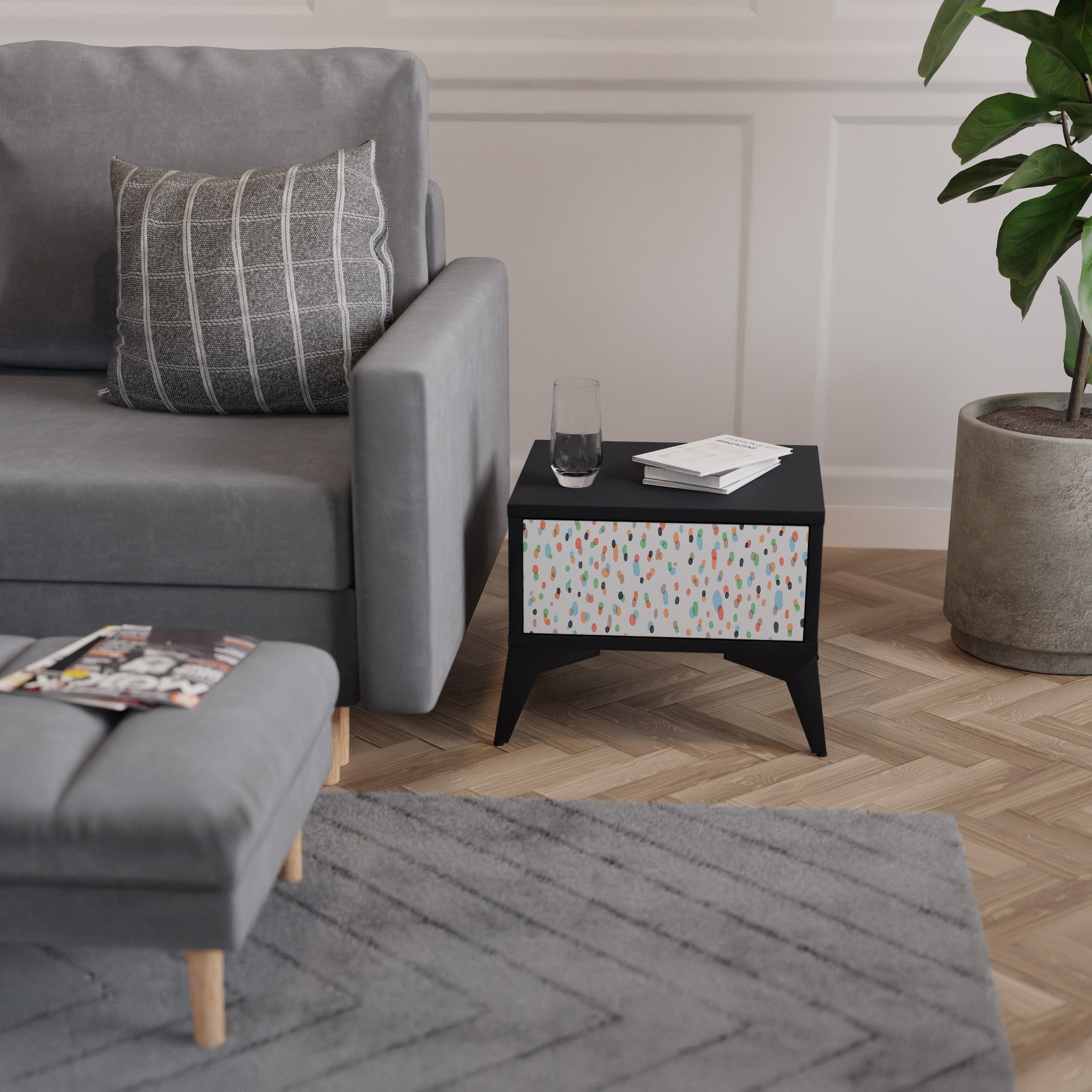 ENERGETIC SPOTS Noční stolek