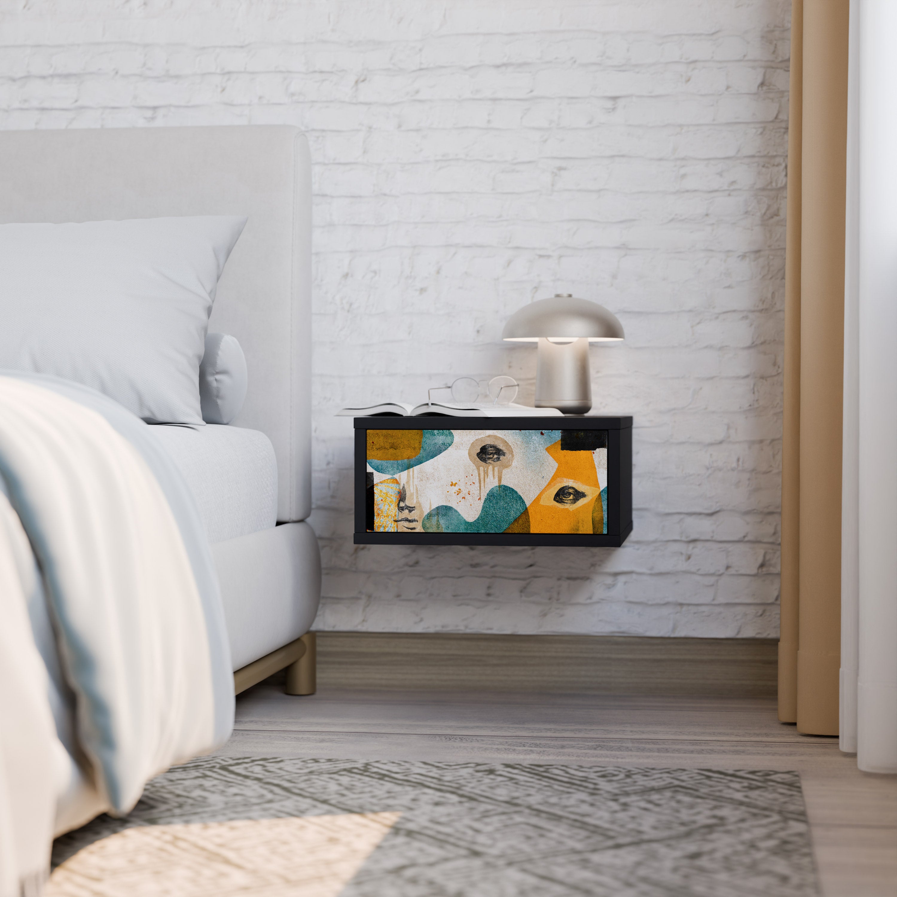 ABSTRACT FACES Noční stolek