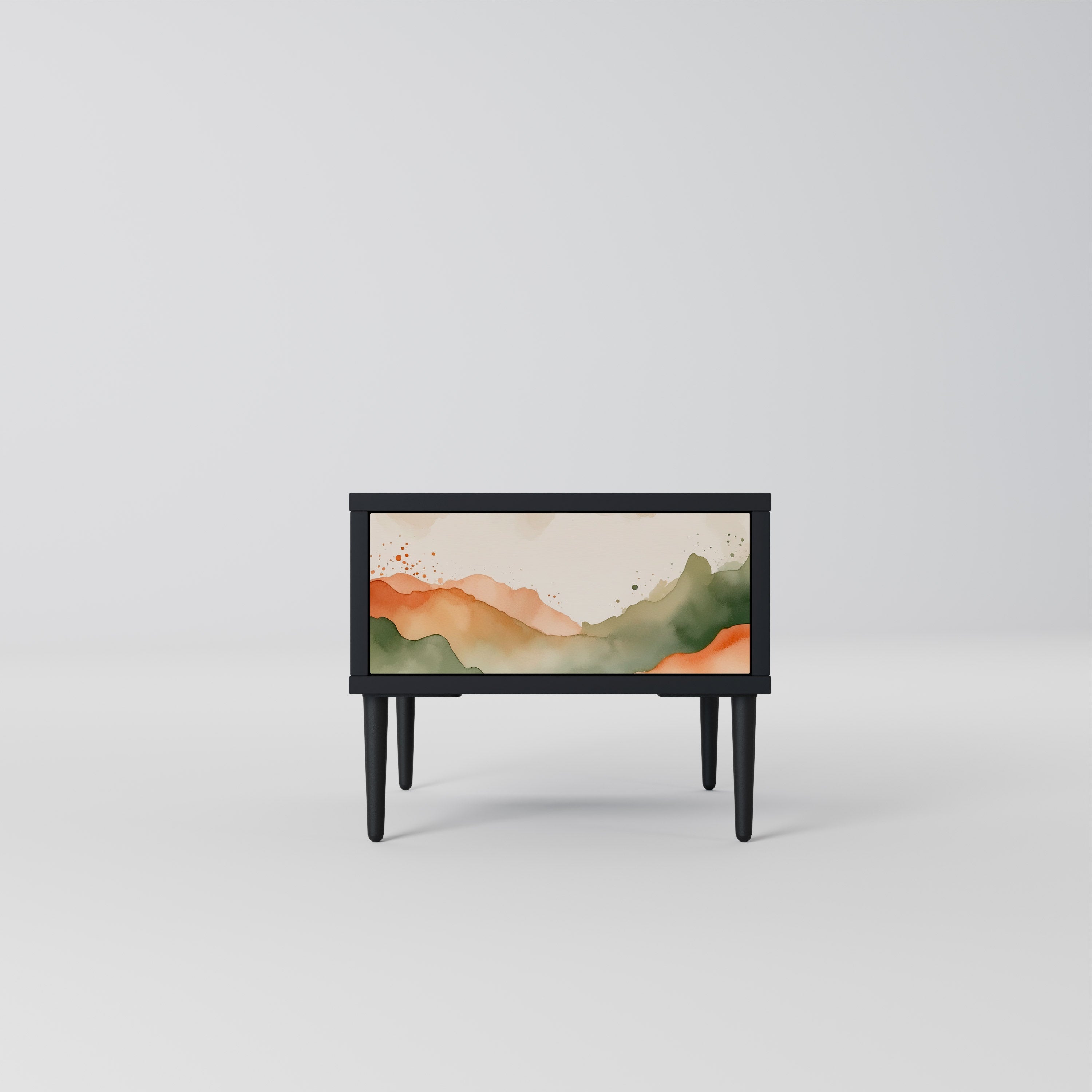 WATERCOLOUR PEAKS Nightstand