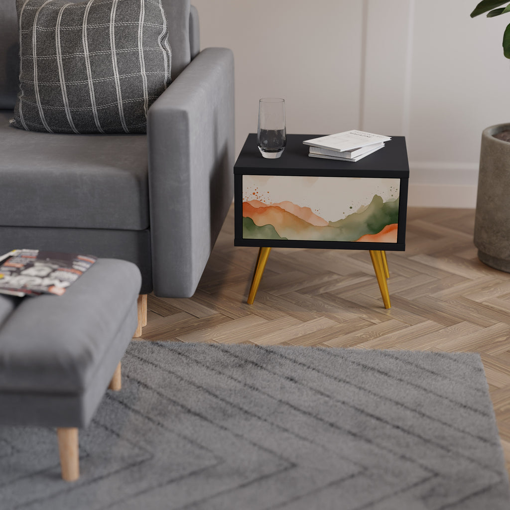 WATERCOLOUR PEAKS Nightstand