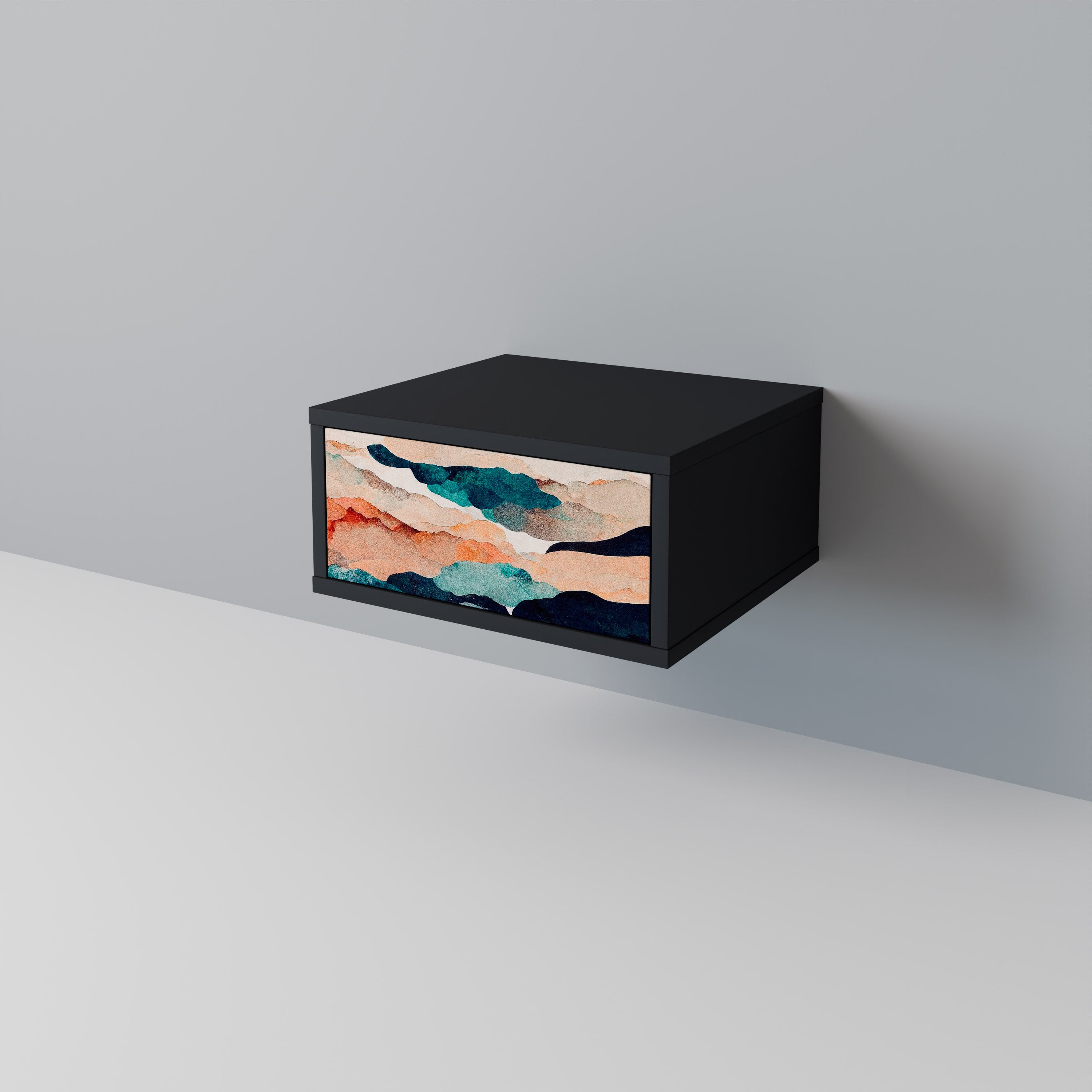 ABSTRACT LANDSCAPE Nightstand