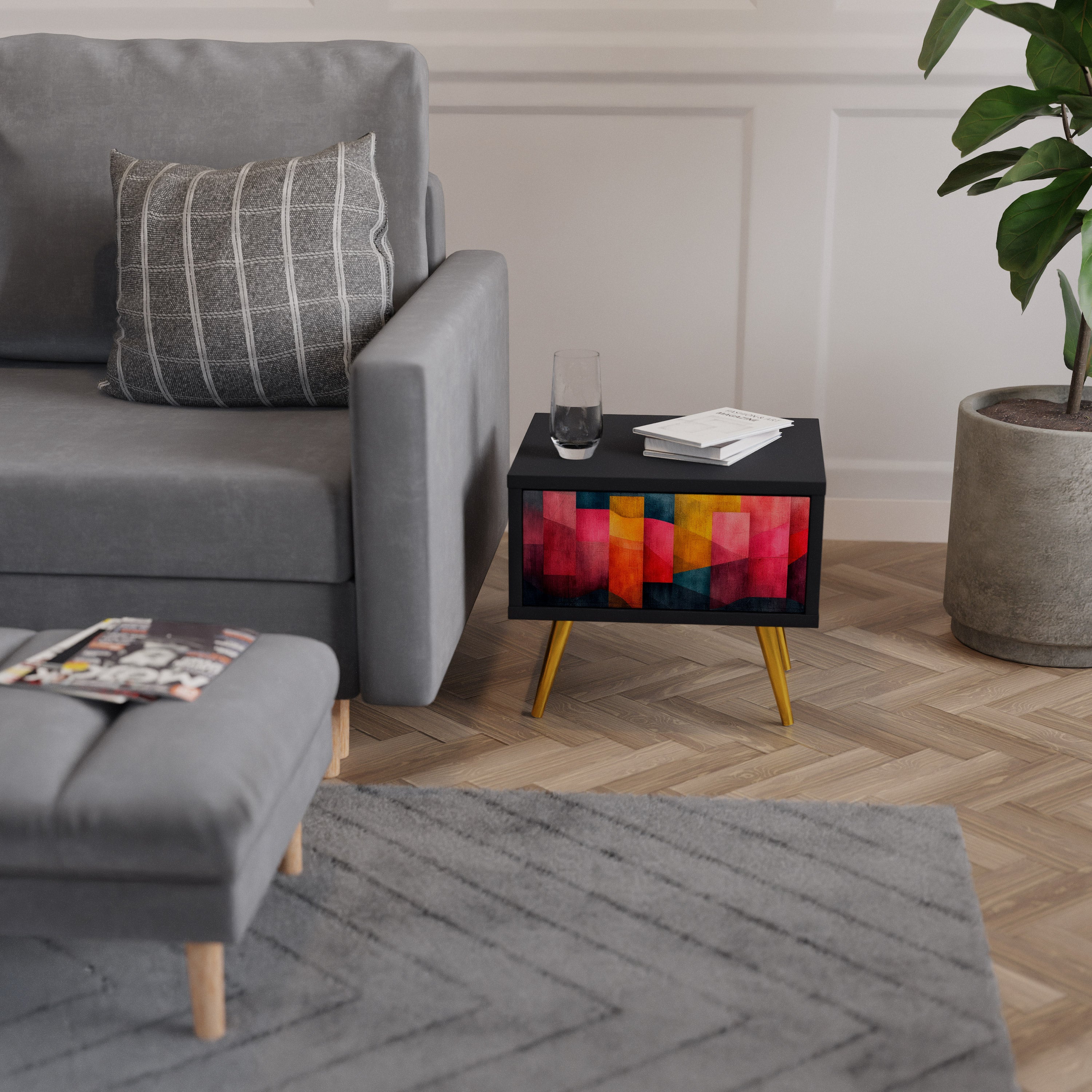 COLORFUL SOUNDS Noční stolek