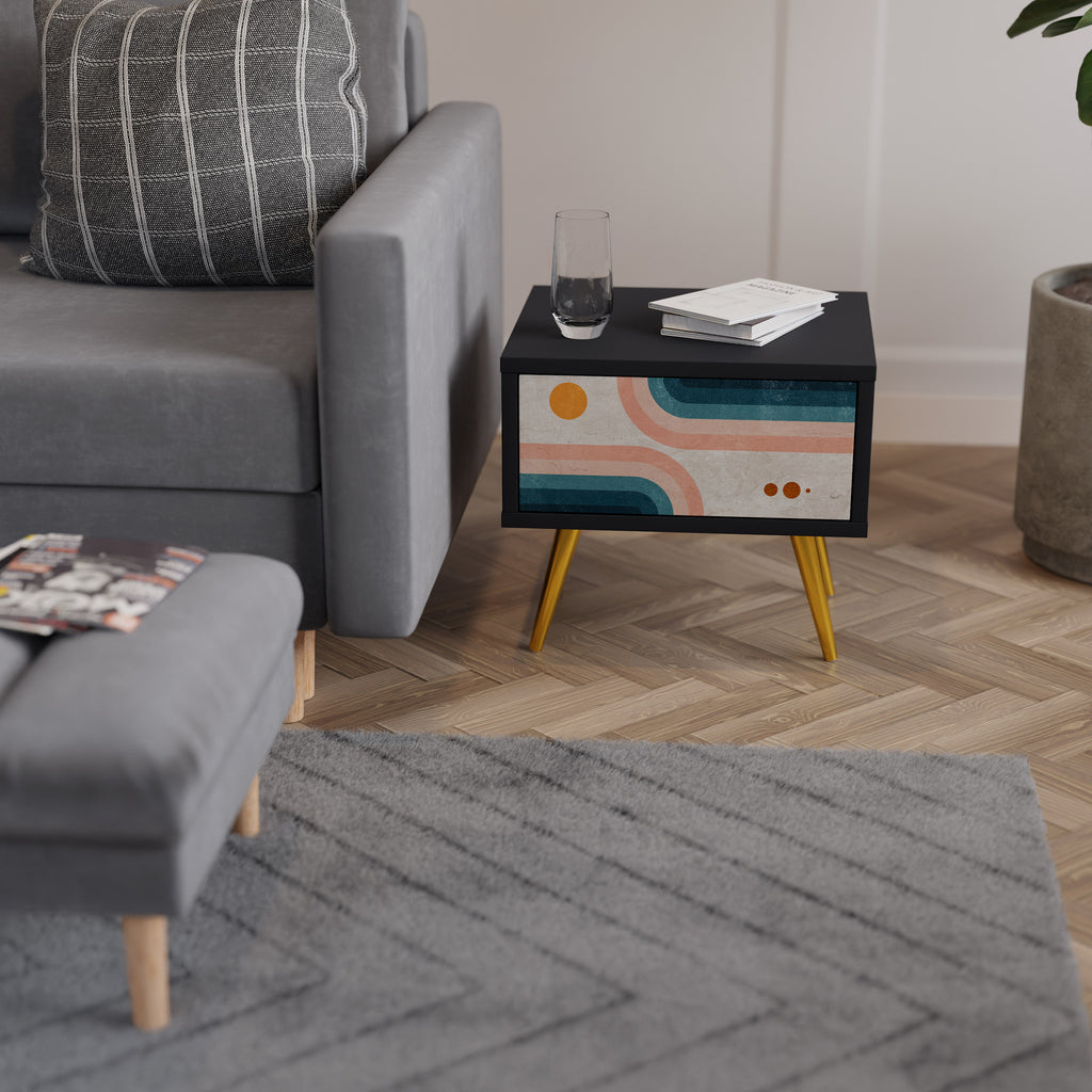 TWO HALVES Noční stolek