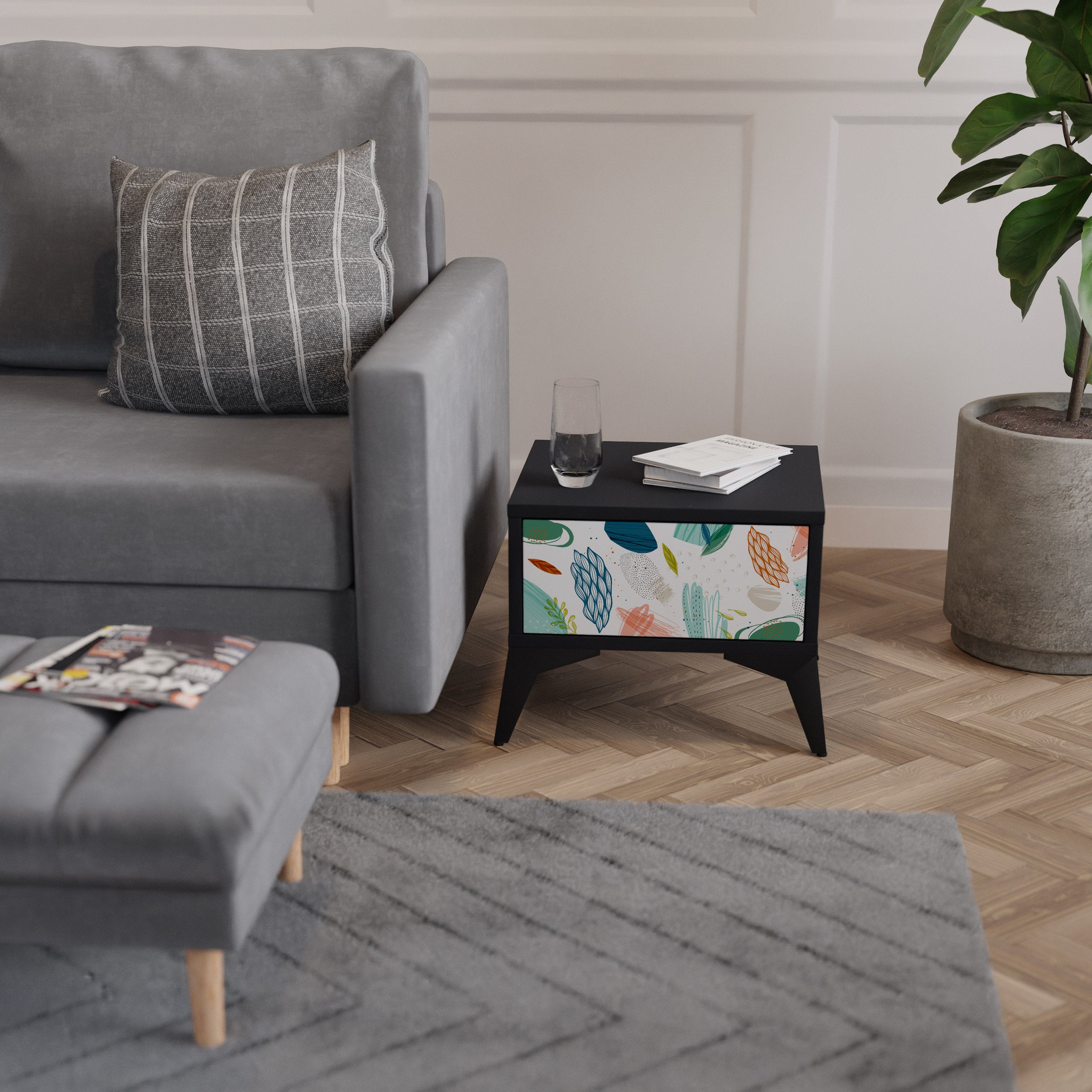 BOTANICAL HURRICANE Noční stolek