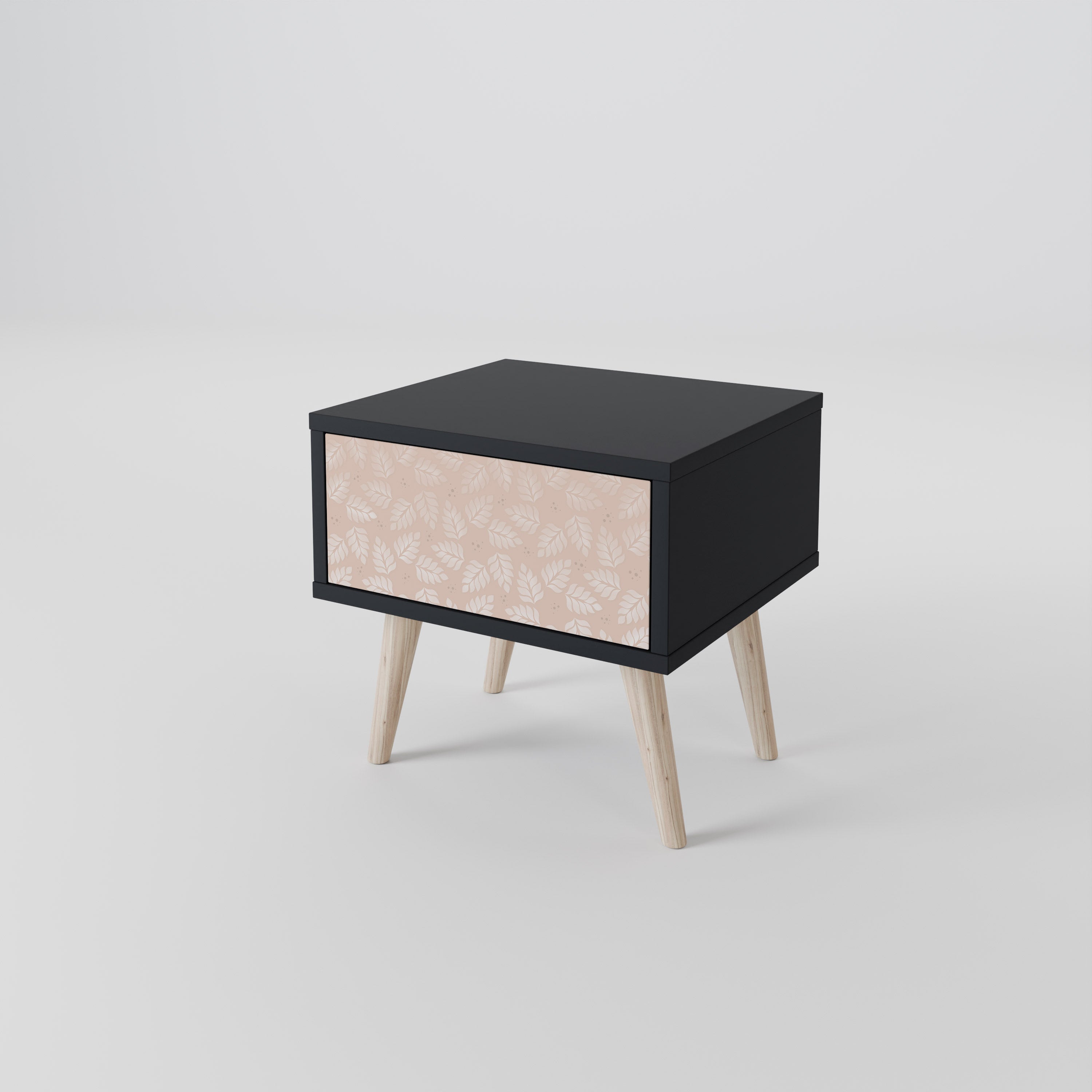 LEAVES ON BEIGE Nightstand