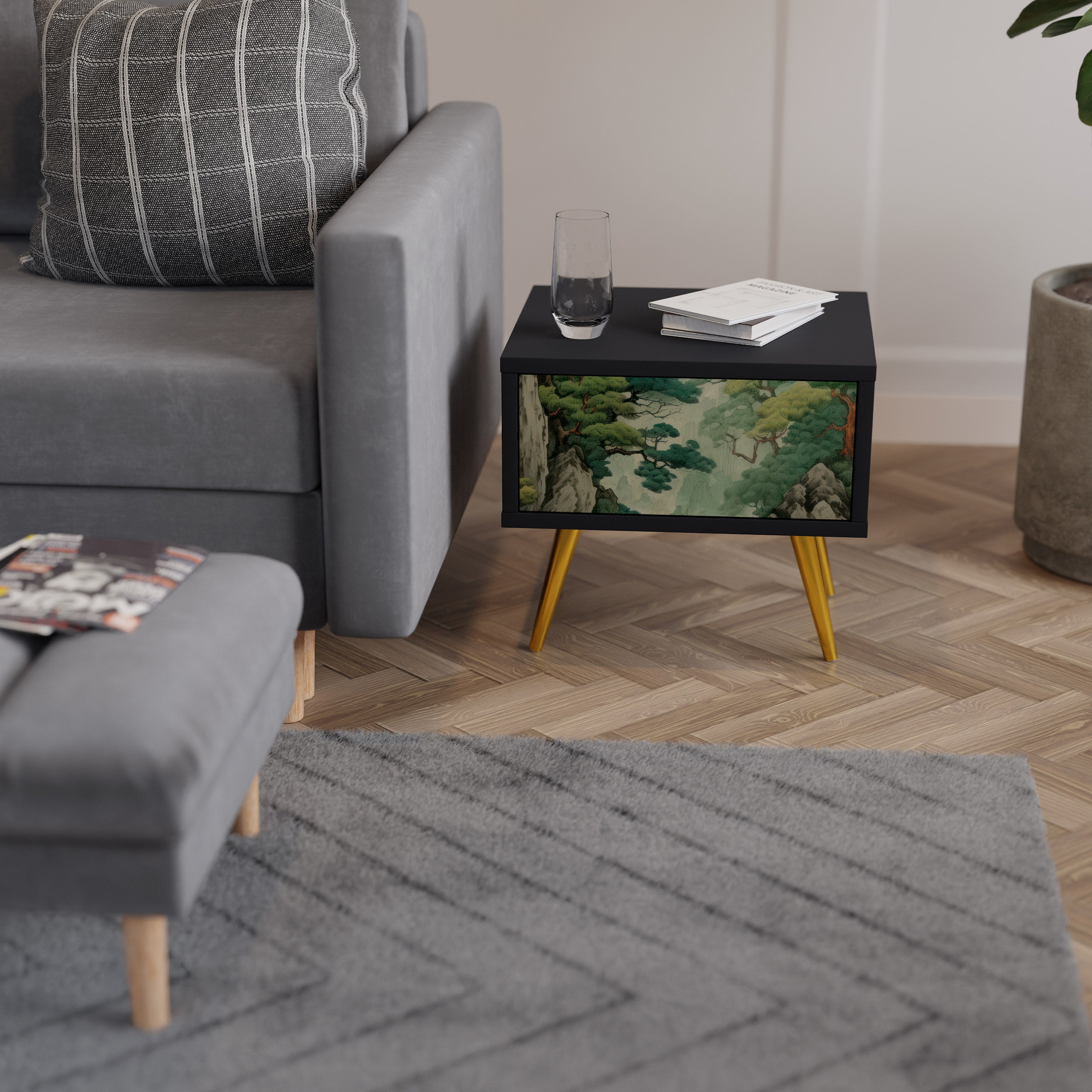 VERDURE ABYSS Nightstand