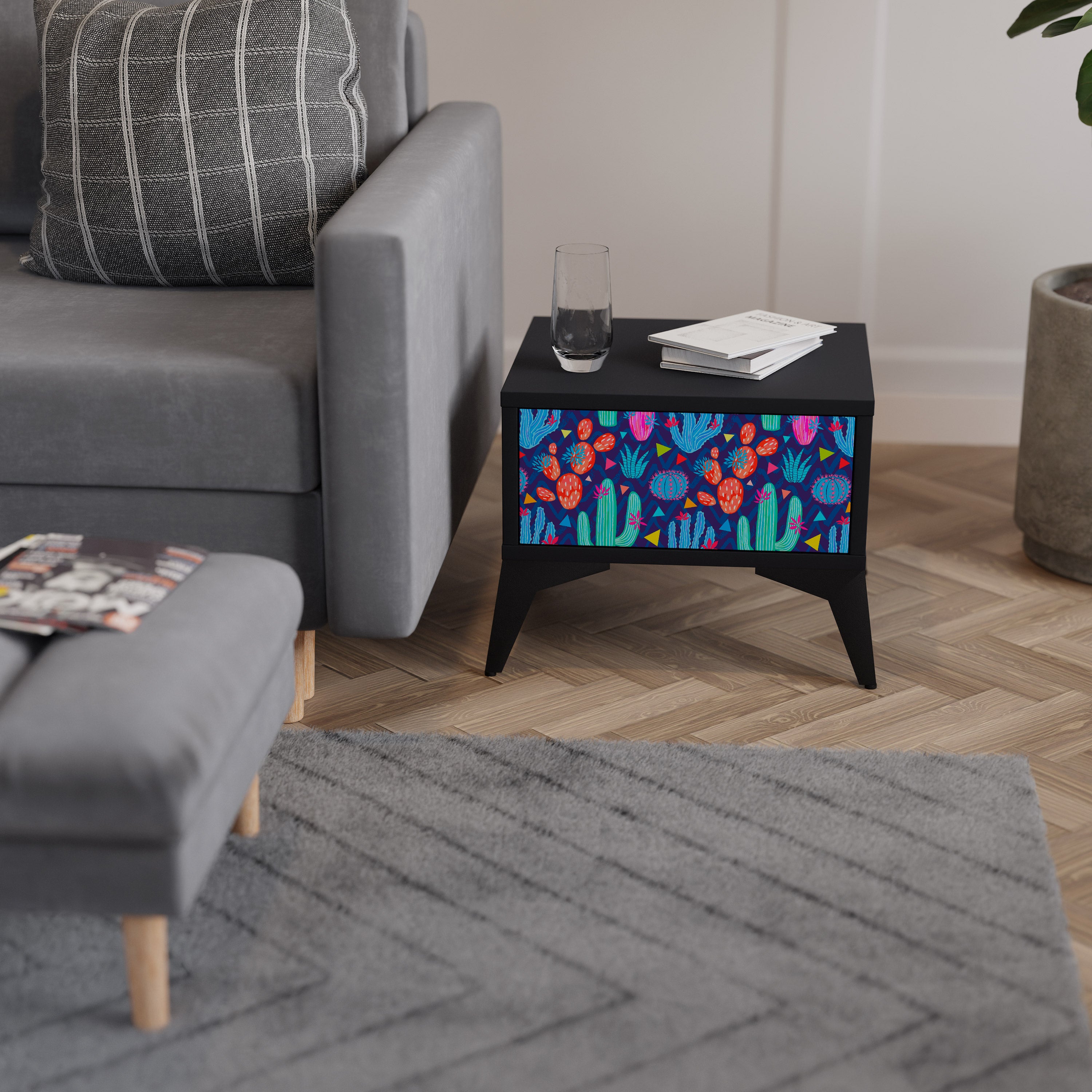 CACTUS VIBES Nightstand