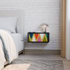 COLORFUL TRIANGLES Nightstand