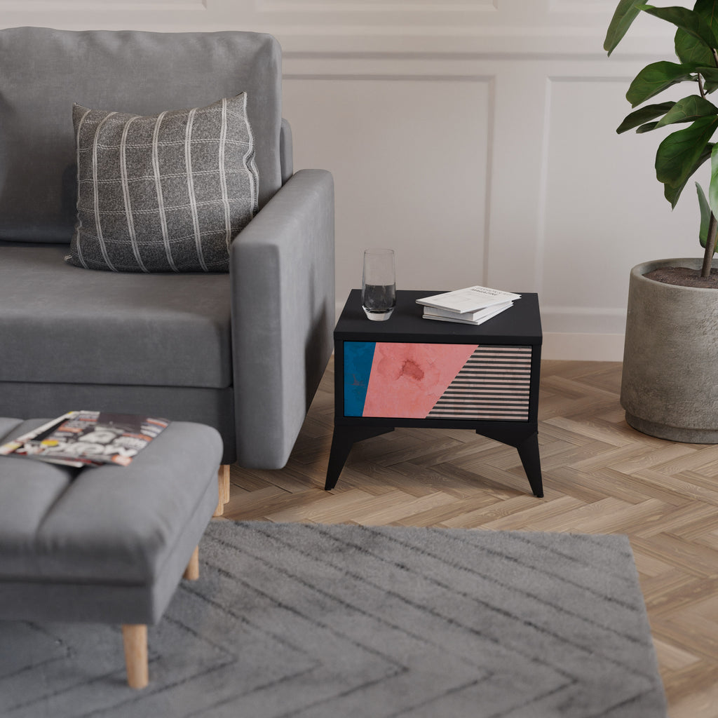 GLAMOROUS STRIPE Noční stolek