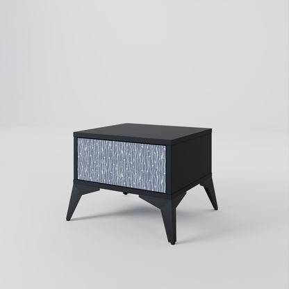 GRAPHITE RAIN Noční stolek