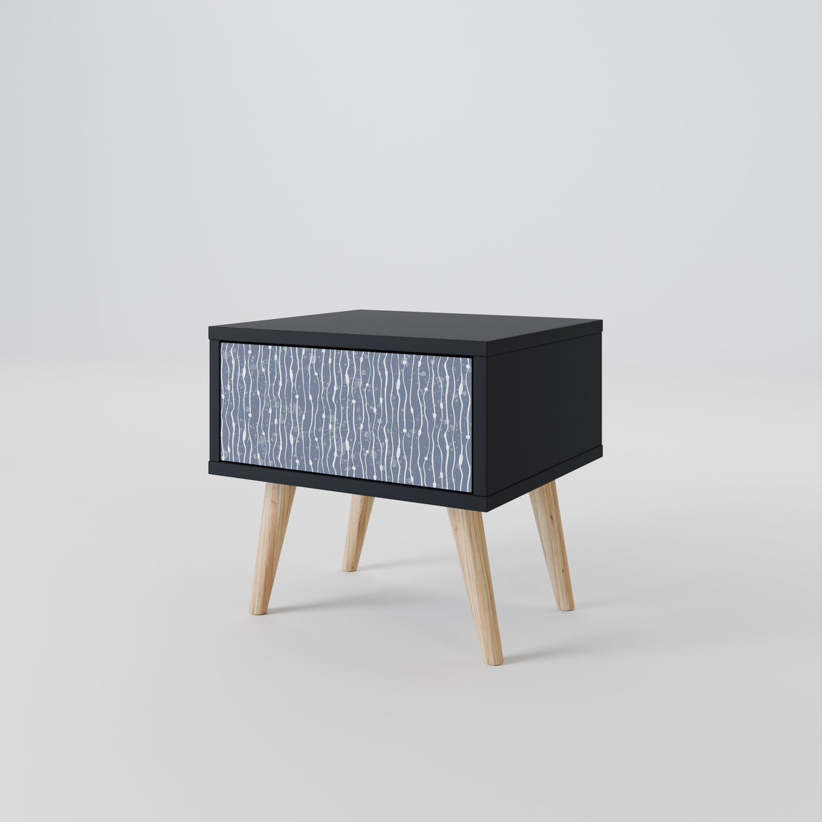 GRAPHITE RAIN Noční stolek