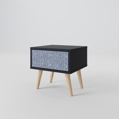 GRAPHITE RAIN Noční stolek