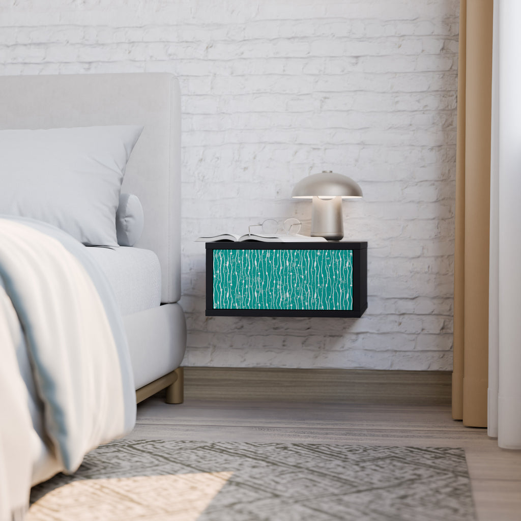 TURQUOISE RAIN Nightstand