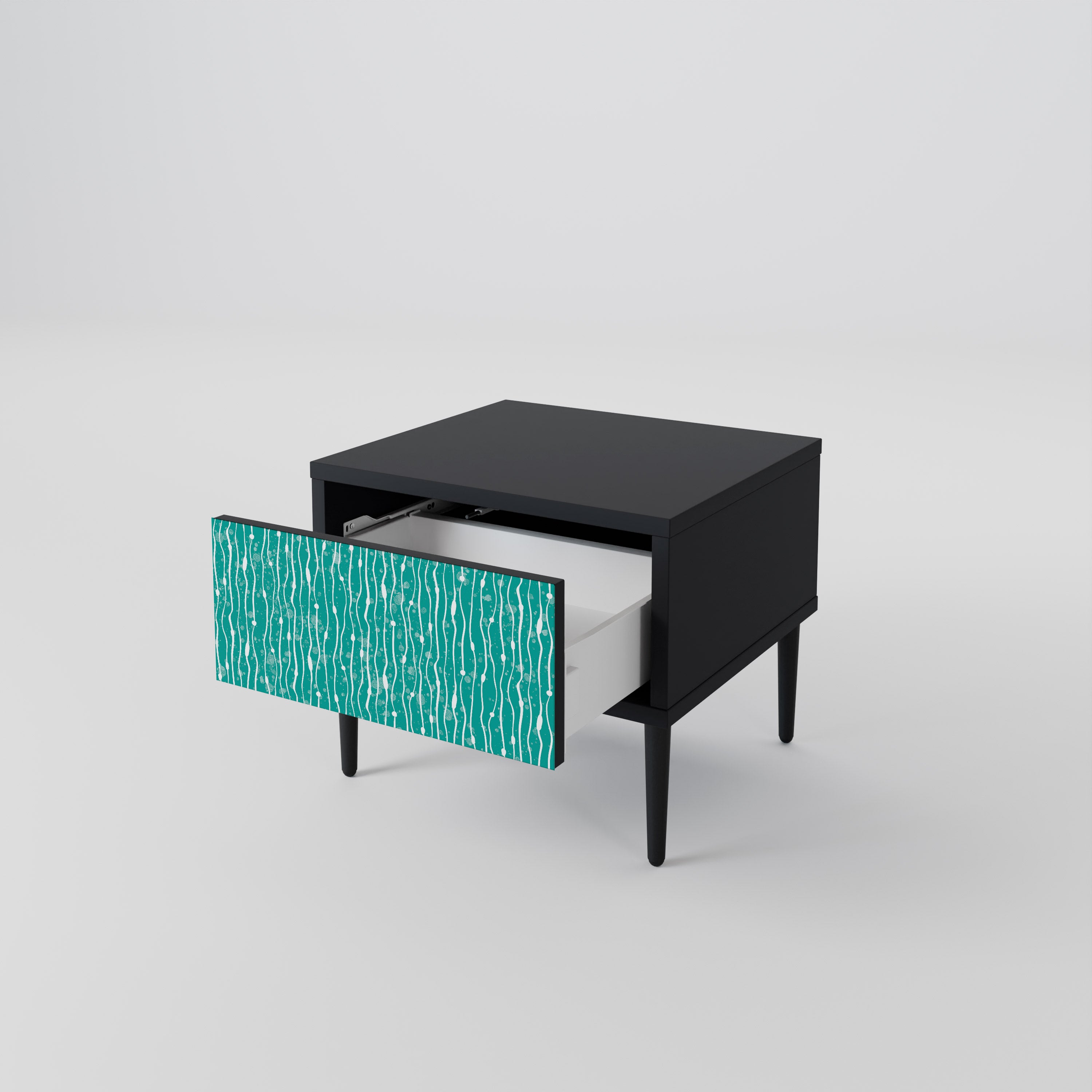 TURQUOISE RAIN Nightstand